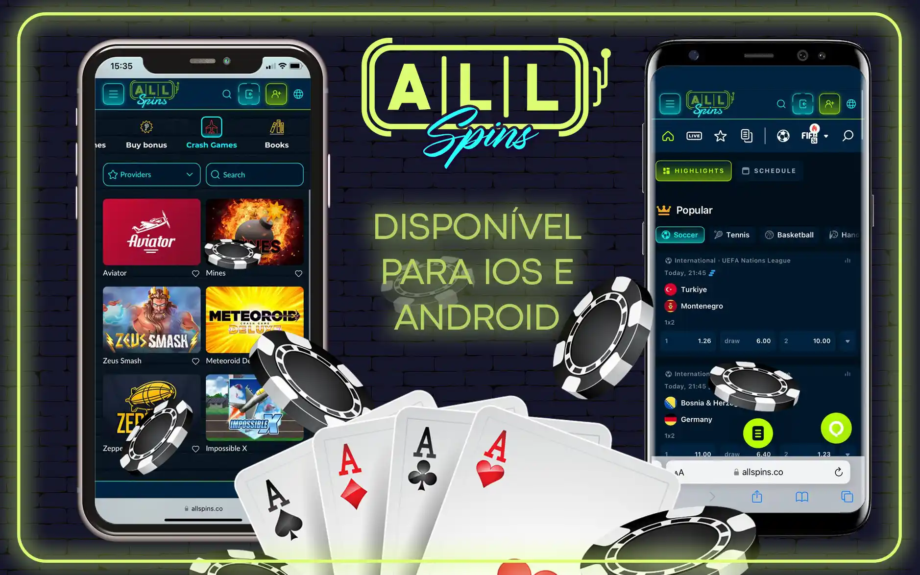 allspins app promo